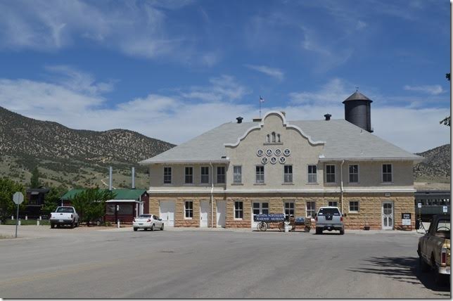 The signage has changed over the years from “Ely City” to “East Ely” to “Ely” and back to “East Ely.” Railroad officials occupied the top floor. It is now the museum which you can tour.