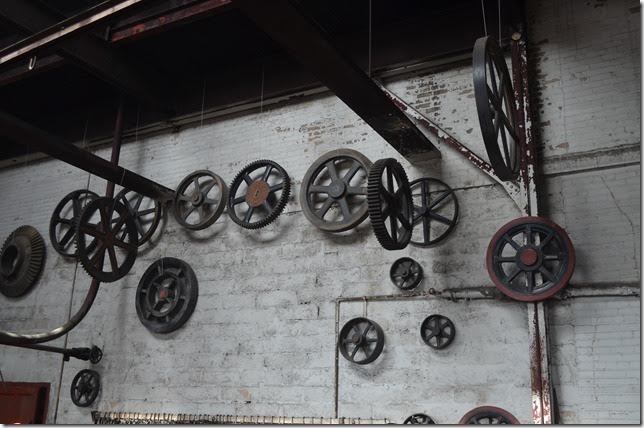 Molds used for forging parts.