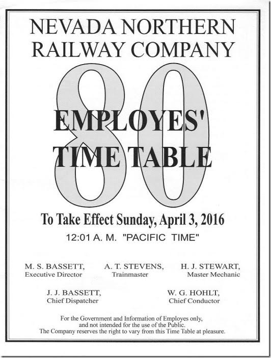 NN system time table 1.