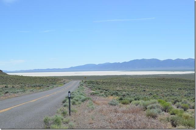 Leaving Austin we took NV 722 on advice that it was more scenic. This is a huge “lake” of sand or salt. In those 53 or so miles on NV 722 until we reached US 50 again, I remember seeing only three vehicles! Not a place you would want to have a breakdown.