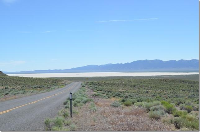 Leaving Austin we took NV 722 on advice that it was more scenic. This is a huge “lake” of sand or salt. In those 53 or so miles on NV 722 until we reached US 50 again, I remember seeing only three vehicles! Not a place you would want to have a breakdown.