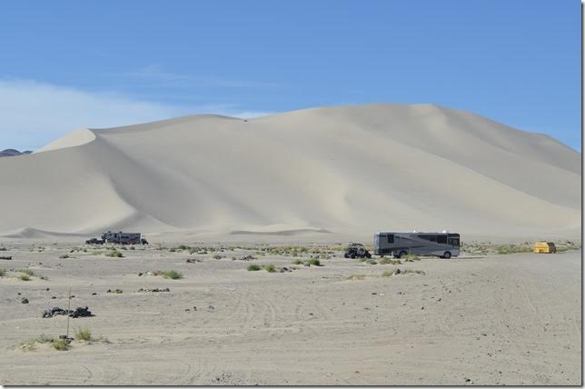 In Nevada you’re far from beach, but you can get sand on your feet here.