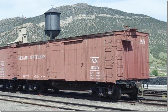 NN box car 1025. 06-18-2016. Ely NV.
