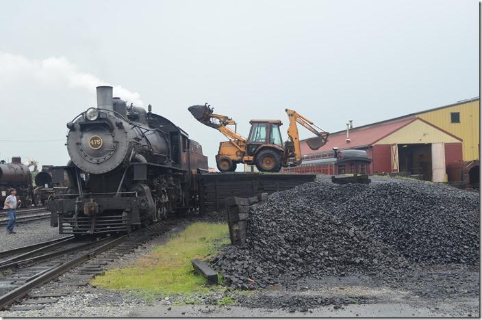 That’s the car shop on the right. Coaling 475.