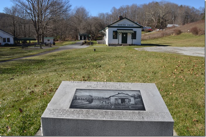 Historical monument. Green Cove VA.