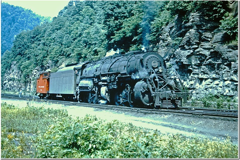 I found this pix on-line. N&W No. 2107 is at the east end of the yard as it was in 1957 before expansion. US 460 is on the right. Weller VA. 1957.