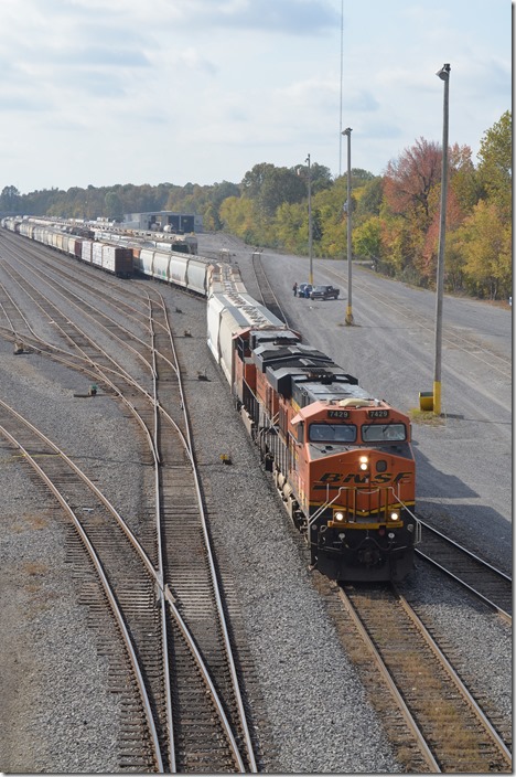 BNSF 7429-7103. View 2. Paducah KY.