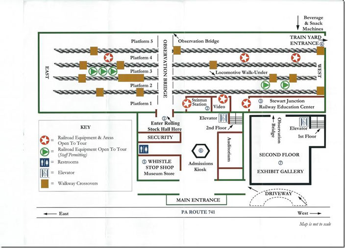 RR Museum of PA Overview map 2. Click on image for a larger view.