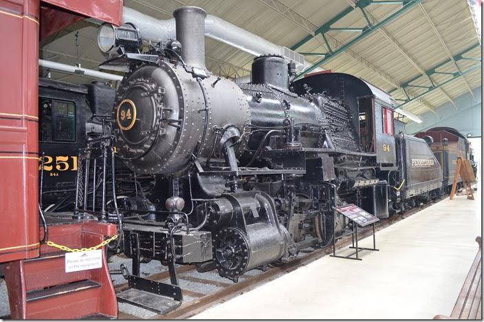 The Pennsy No 94 A5s class 0-4-0s were most useful around the ports along the Delaware River at Philadelphia.