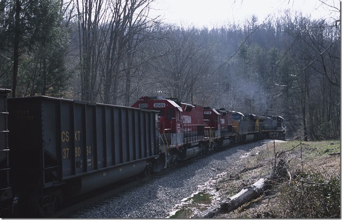 “Tunnel” is the top of the grade.