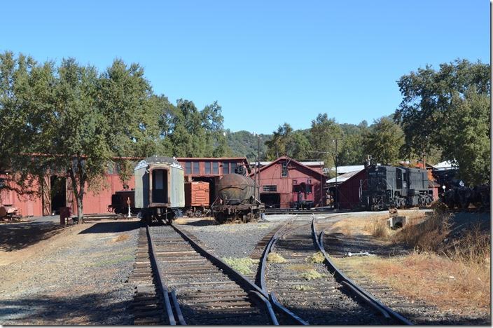 The roundhouse/shop lead. SRy terminal. Jamestown CA.