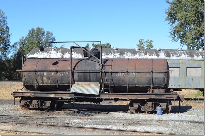 SRR tank car 606. View 2.