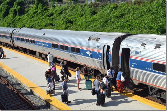 Amtrak Tr 16. View 4. Lynchburg VA.