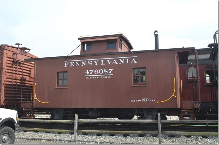 PRR cab 476087. Strasburg.