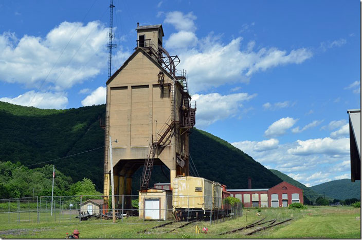 Renovo PA ex-PRR coal dock.