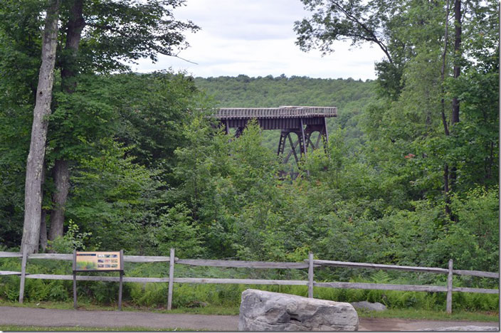 Kinzua Bridge State Park PA. View 2.