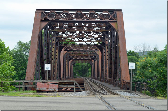 BPRR bridge. Warren PA. View 2.