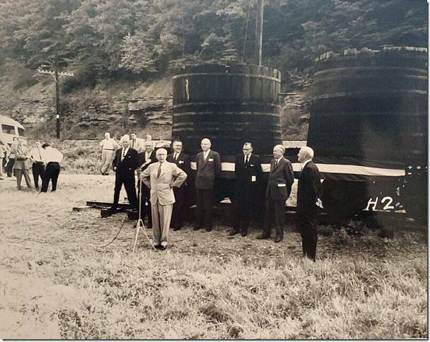 Dedication of the Drake Well Museum. Densmore tank car dedication.