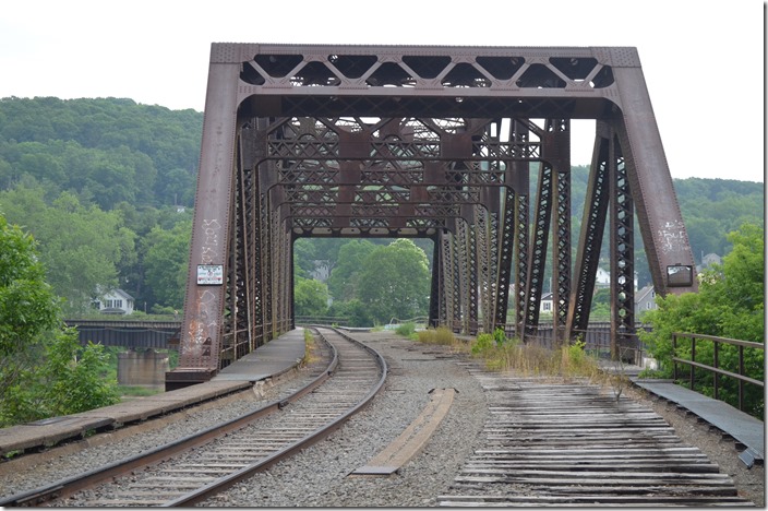 Oil City PA. WNY&P bridge.