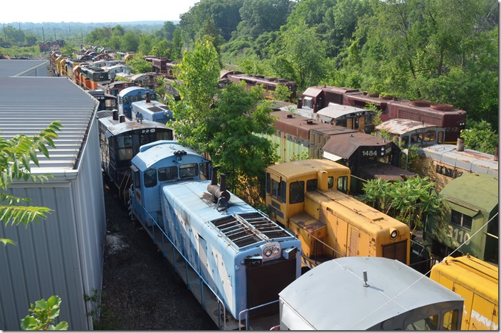 The shop building on the left doesn’t look like the old Y&N structure. Larry's Truck & Electric McDonald OH.