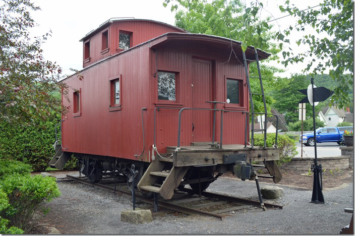 The C&PA operated from 1882 to 1970. C&PA cab. Coudersport PA.