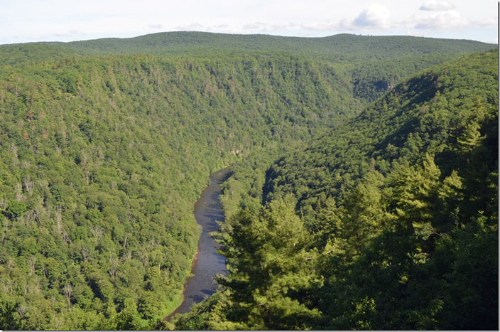 Pine Creek Gorge PA. View 2.