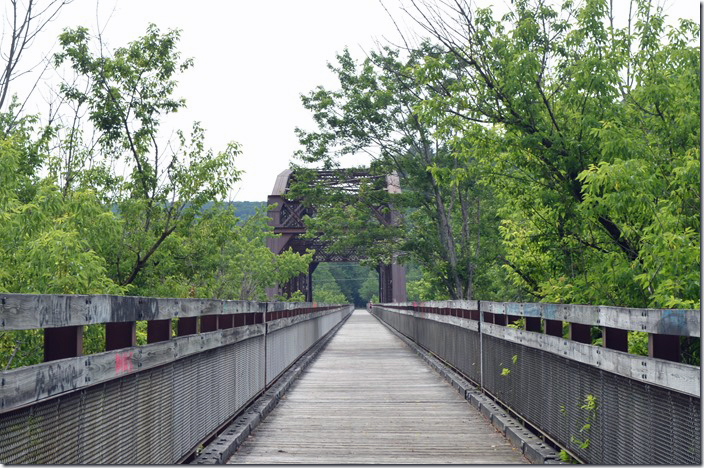 Belmar PA bridge. Eastward.