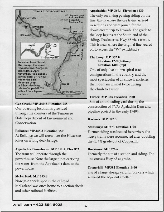 Hiwassee brochure page 6.