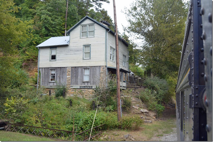 L&N passenger trains had a scheduled stop at Reliance TN, so I suppose this sign could have come from the old depot. TVR.