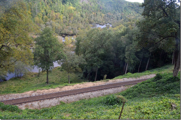 Looking down on the lower level. TVR near Farner TN.