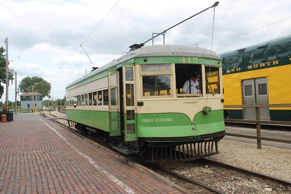 Illinois Terminal car #415.