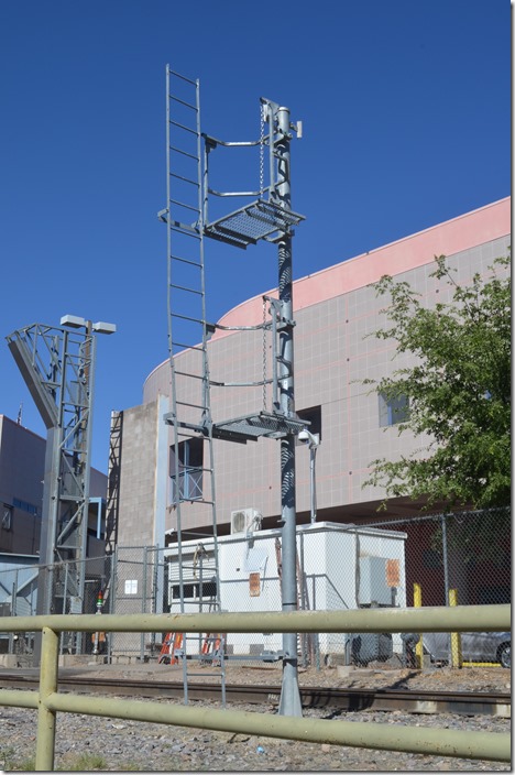 U. S. Border patrol offices. UP x-ray equipment. Nogales AZ.