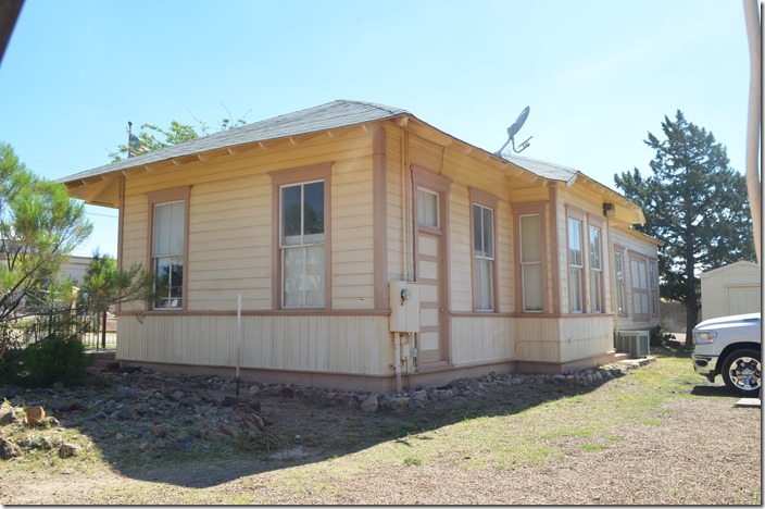 ex-SP depot Tombstone AZ. Front view.