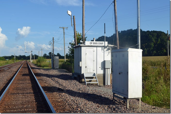 UP control point “Chap” is 85 miles south of Valley Junction (East St. Louis). Gorham IL.