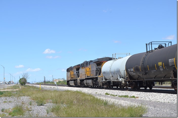 UP 2728-7254, View 2. Lordsburg NM.