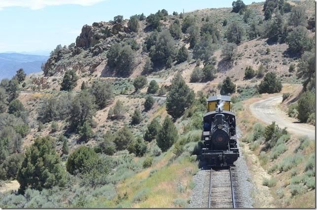 V&T 29 near Virginia City NV.