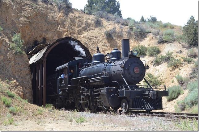 V&T 29 at Tunnel 4. View 2.