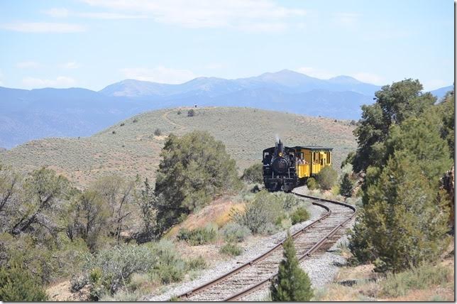 V&T 29 near Virginia City NV.