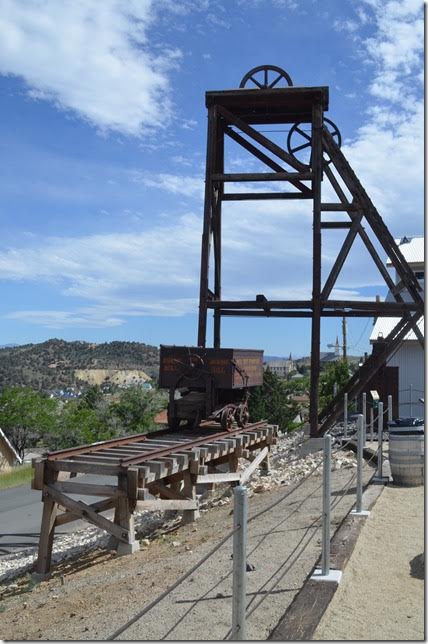 Mine hoist. Virginia City NV. 