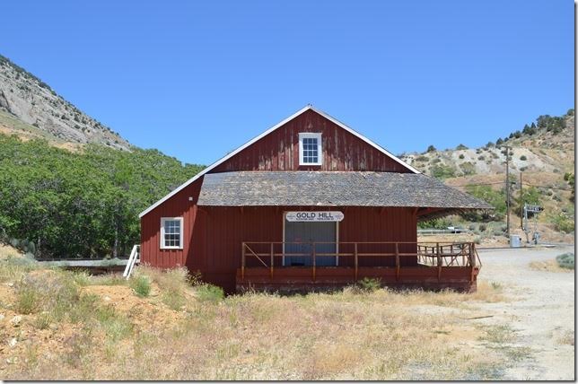 The depot was opened in 1872 and closed in 1938.