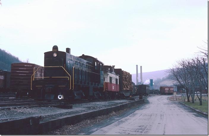 For those of you on the C&OHS tour in July that appears to be the car shop in the background where the WMSR keeps their equipment now. WM Ridgeley WV.