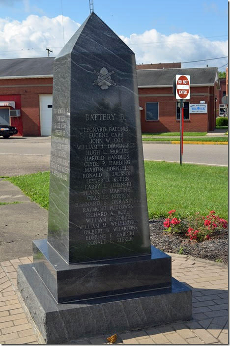 PA National Guard wreck memorial. View 4. West Lafayette OH.