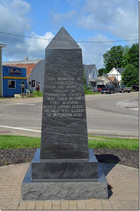 PA National Guard wreck memorial. View 5. West Lafayette OH.