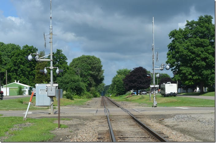 OC looking west toward Morgan Run. West Lafayette OH.