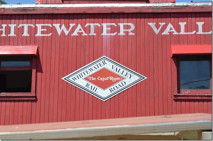 WVRR caboose C2129. View 2. WWVRR Logo. Metamora IN.